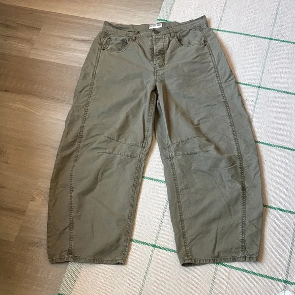 Free People barrel leg Pants - Picture 1 of 3